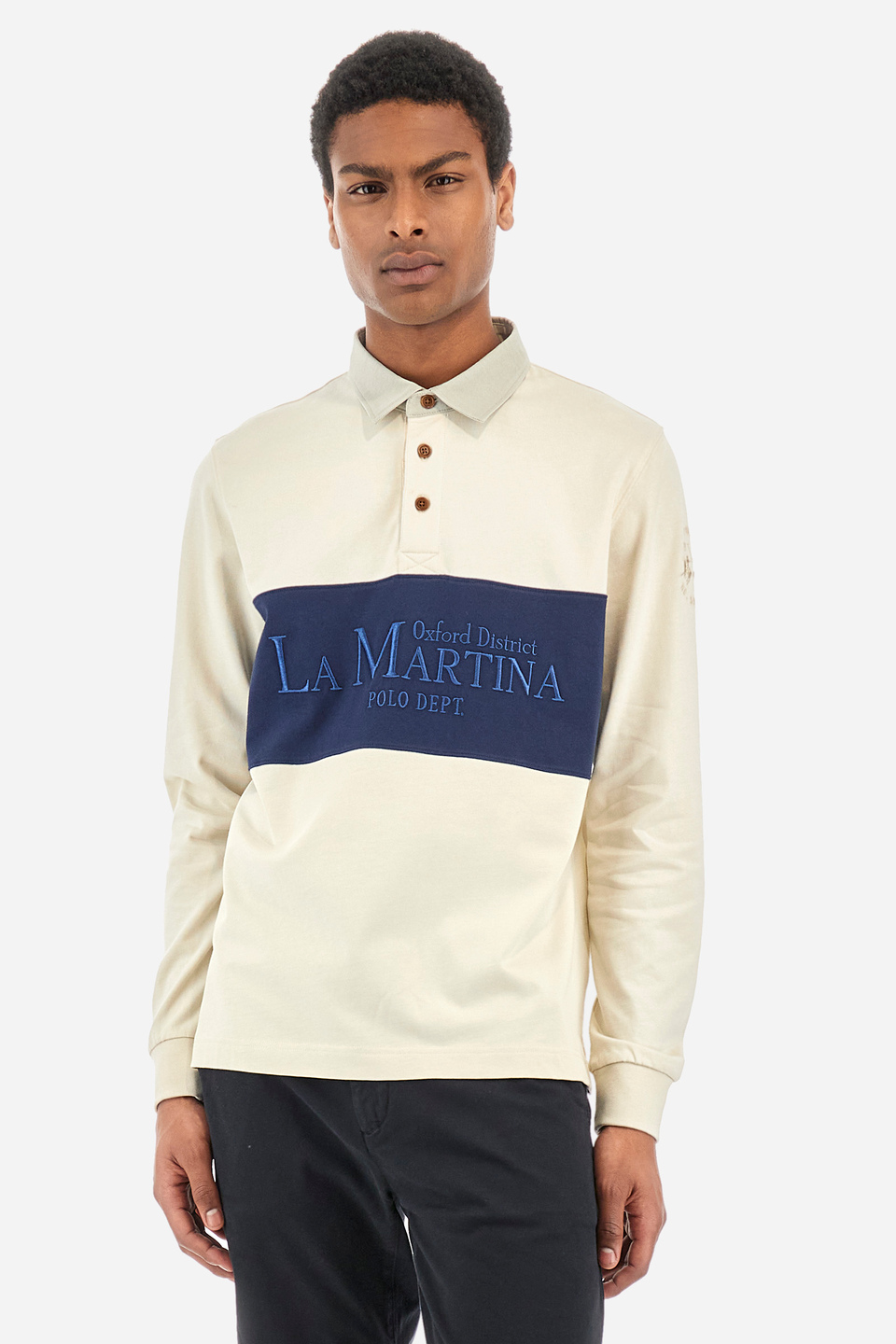 Men's regular fit polo shirt - Yechezkel | La Martina - Official Online Shop