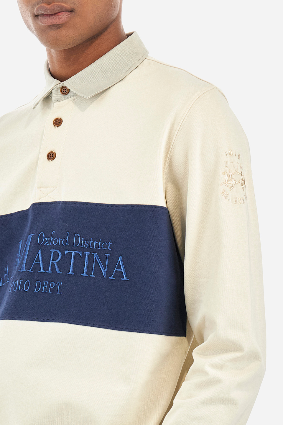 Men's regular fit polo shirt - Yechezkel | La Martina - Official Online Shop