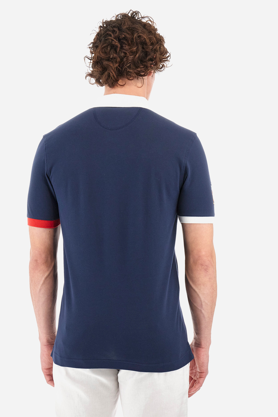 Poloshirt aus Stretch-Baumwolle Regular Fit – Yuria | La Martina - Official Online Shop