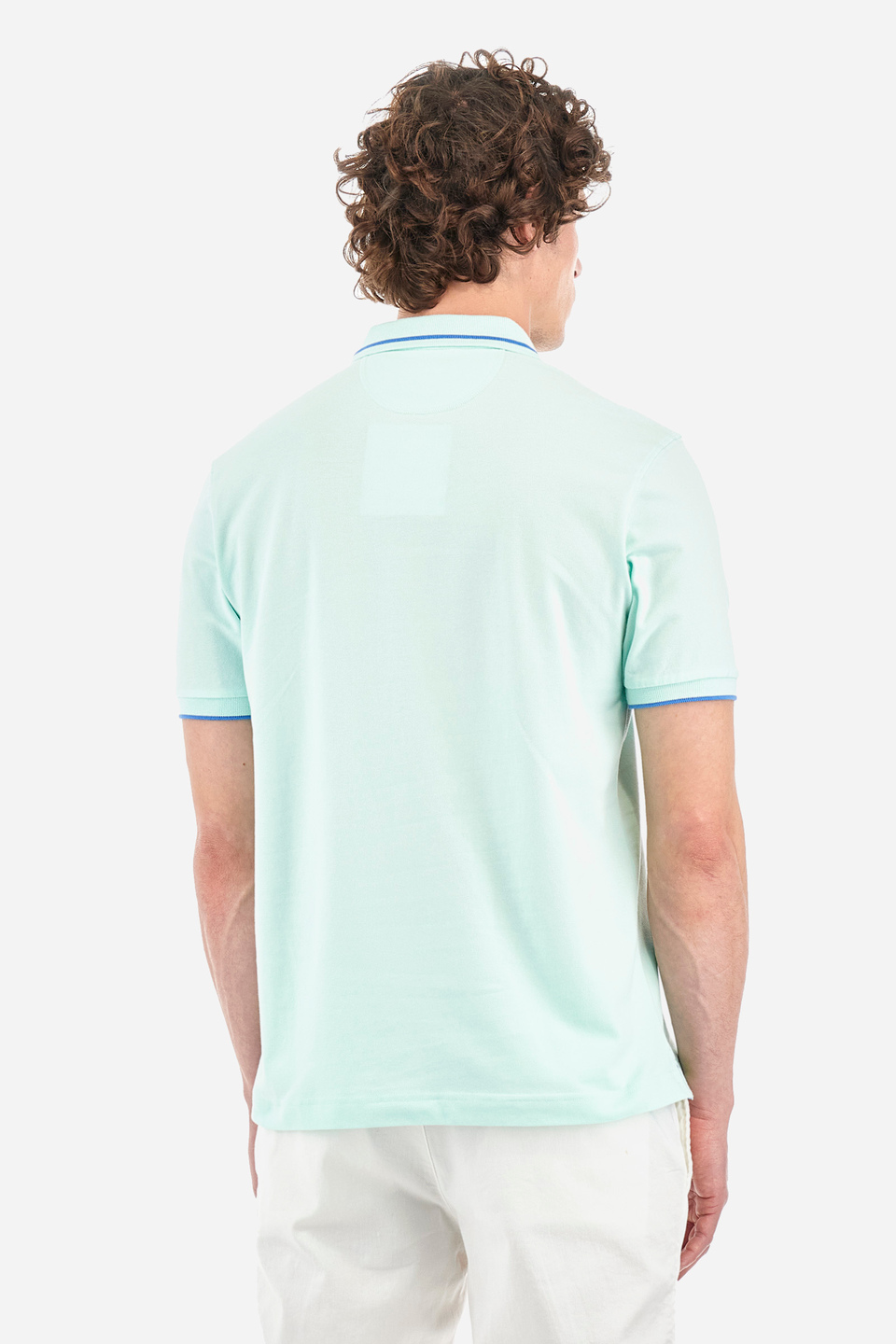 Poloshirt aus Stretch-Baumwolle Regular Fit – Yeshayahu | La Martina - Official Online Shop