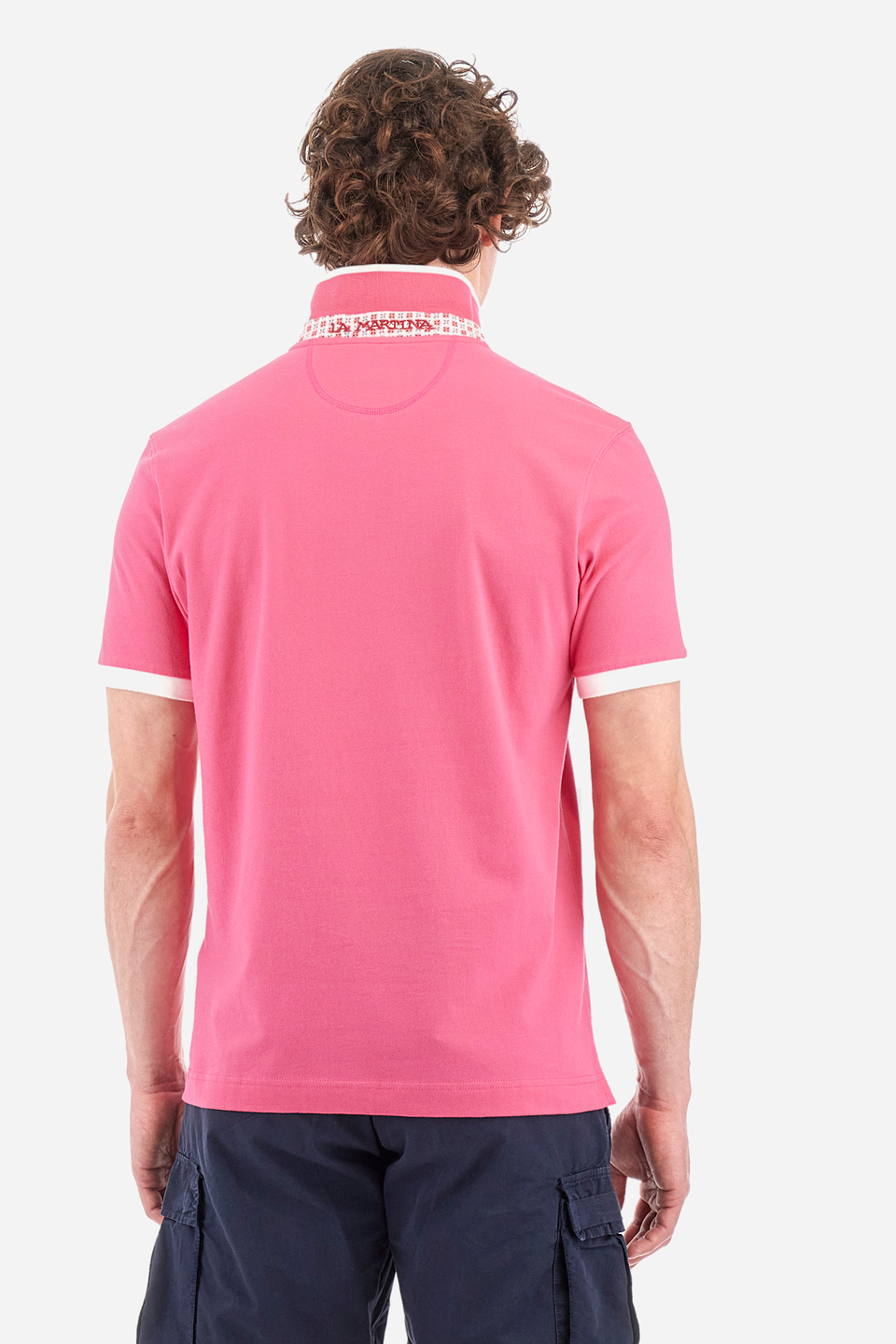 Poloshirt aus Stretch-Baumwolle Regular Fit – Yarden | La Martina - Official Online Shop
