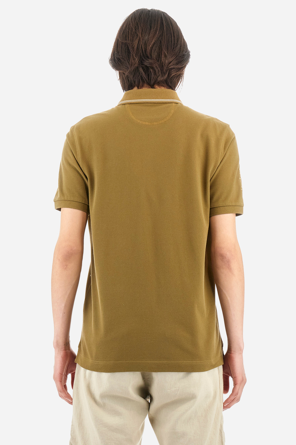Regular-fit polo shirt in cotton - Yonas | La Martina - Official Online Shop