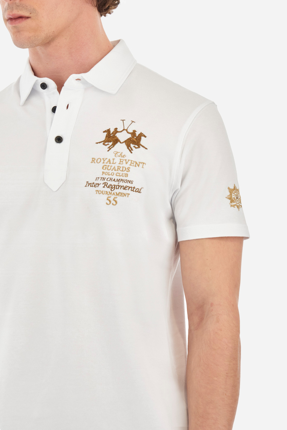 Poloshirt aus Stretch-Baumwolle Regular Fit – Yasmani | La Martina - Official Online Shop