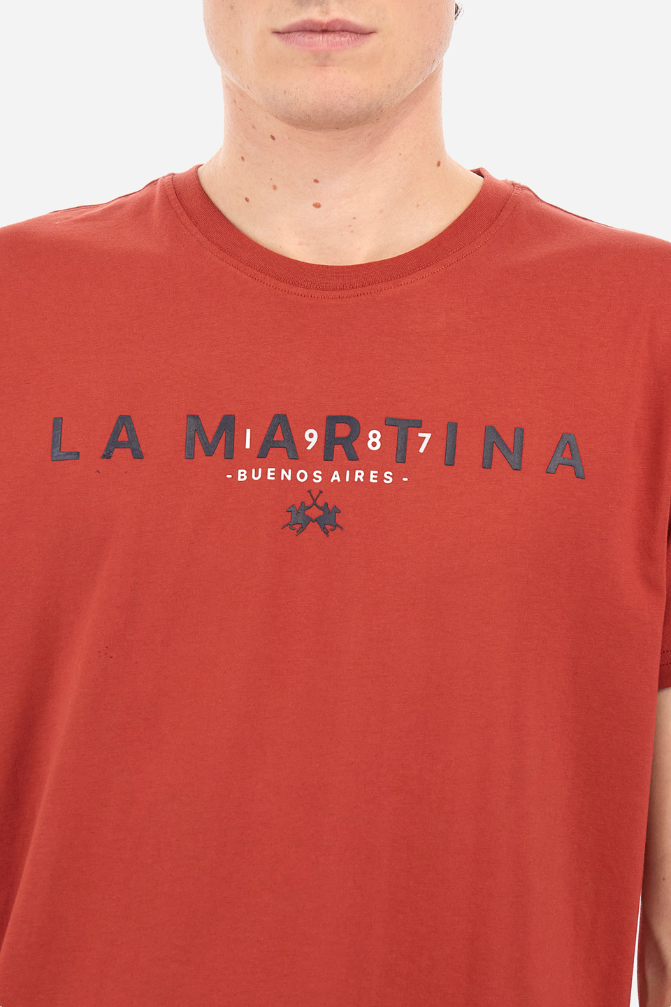 Herren-T-Shirt Regular Fit - Yann | La Martina - Official Online Shop