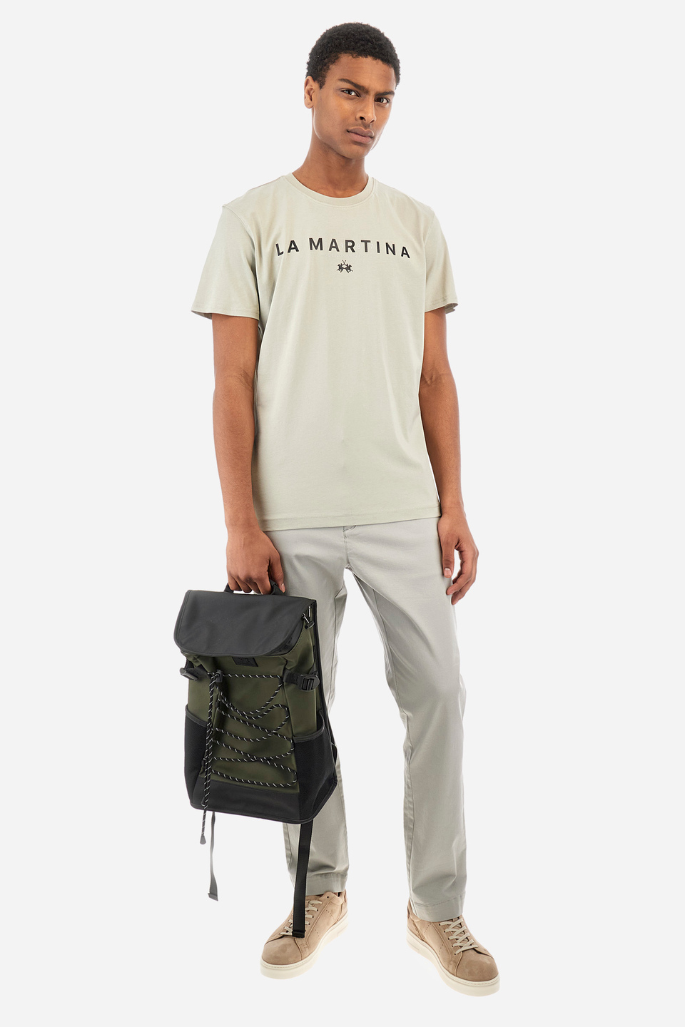 T-shirt homme coupe classique - Yann | La Martina - Official Online Shop