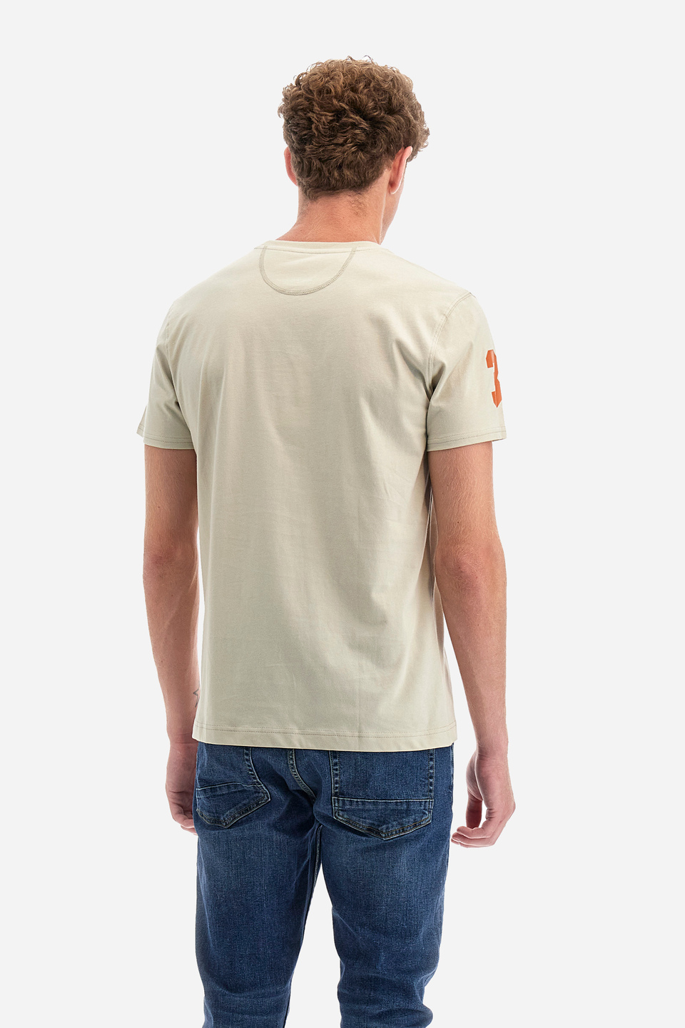 Regular-fit cotton T-shirt - Yovel | La Martina - Official Online Shop