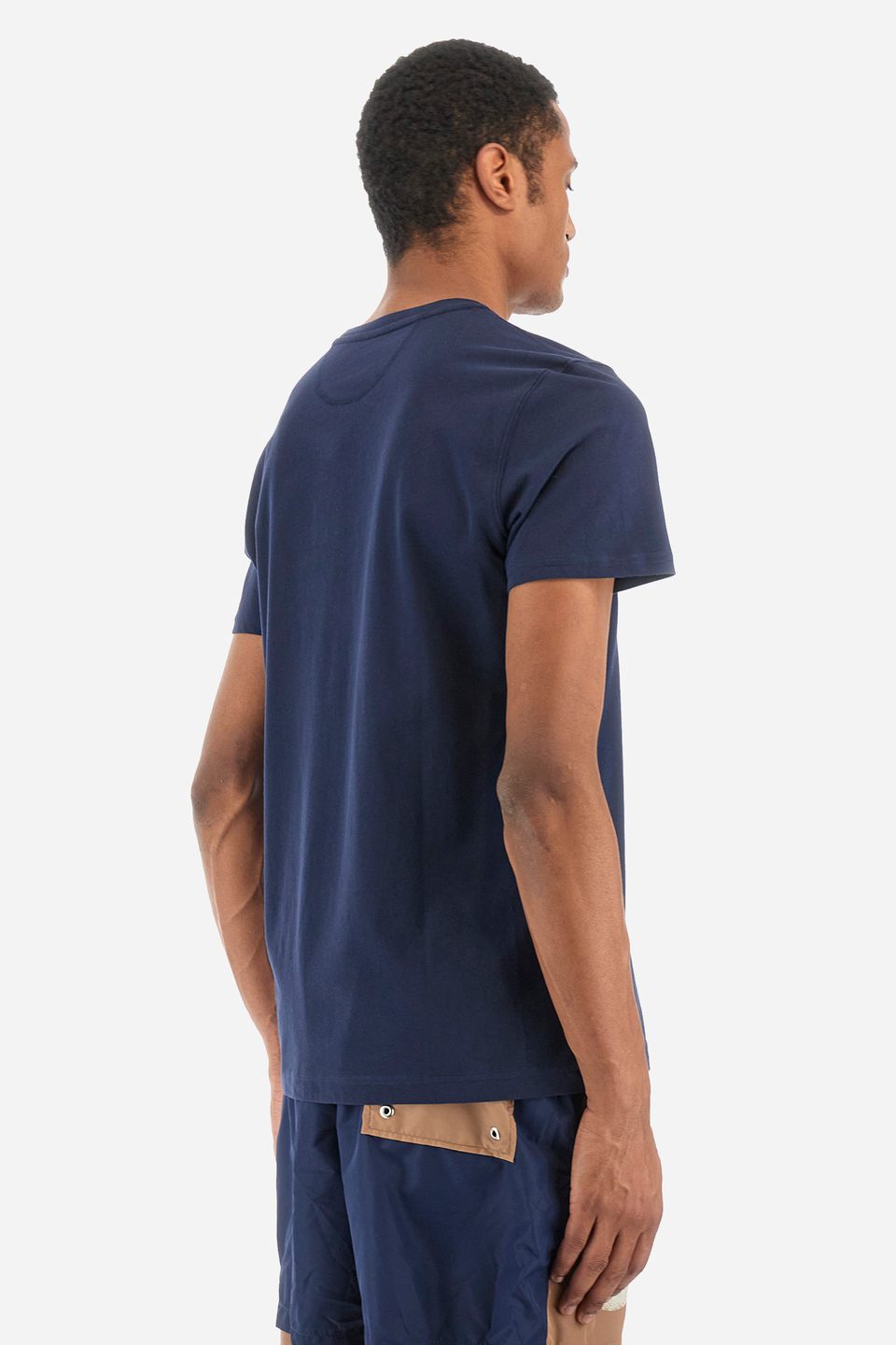 Regular-fit cotton T-shirt - Yasir | La Martina - Official Online Shop