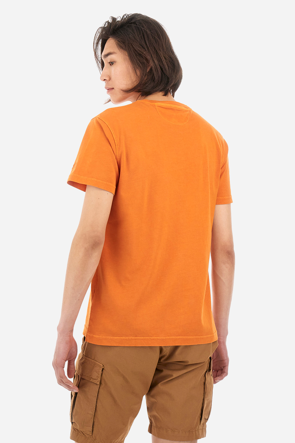 T-shirt coupe classique en coton - Yule | La Martina - Official Online Shop