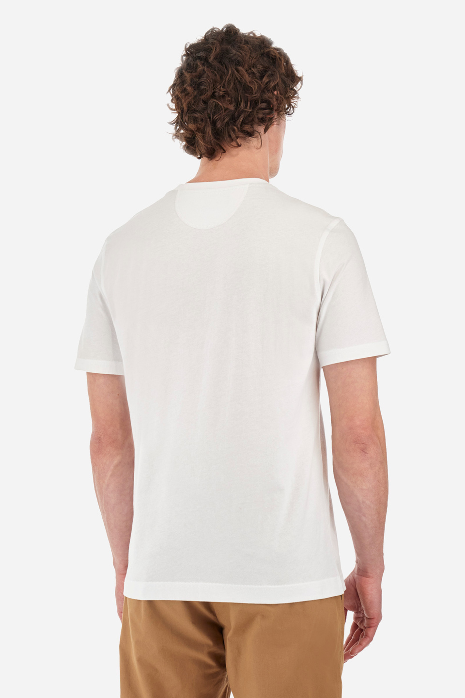 T-shirt coupe classique en coton - Yu | La Martina - Official Online Shop