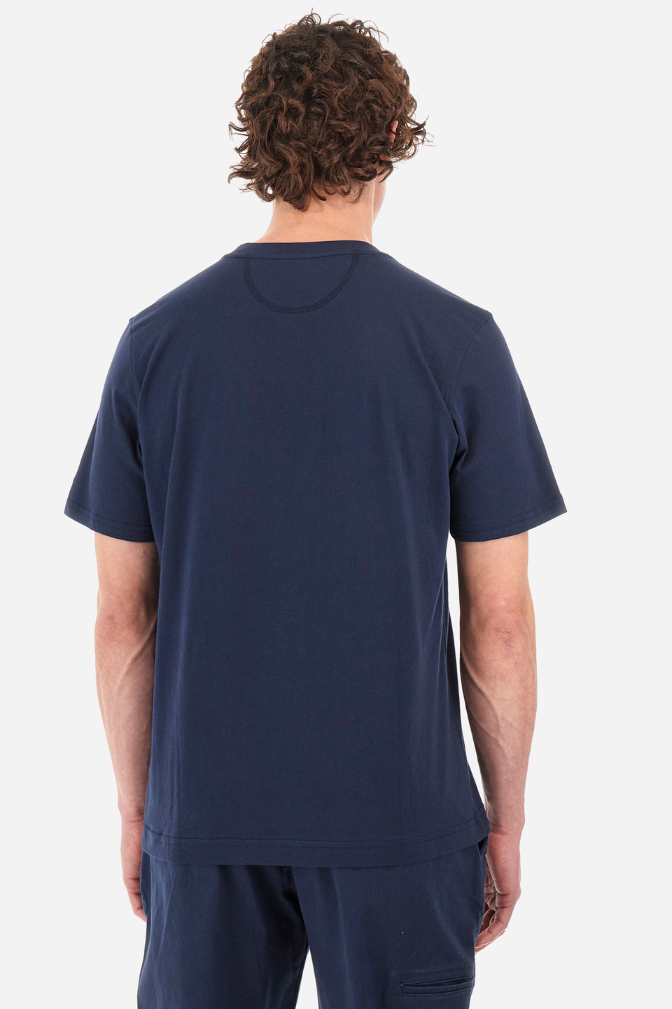 T-shirt coupe classique en coton - Yu | La Martina - Official Online Shop