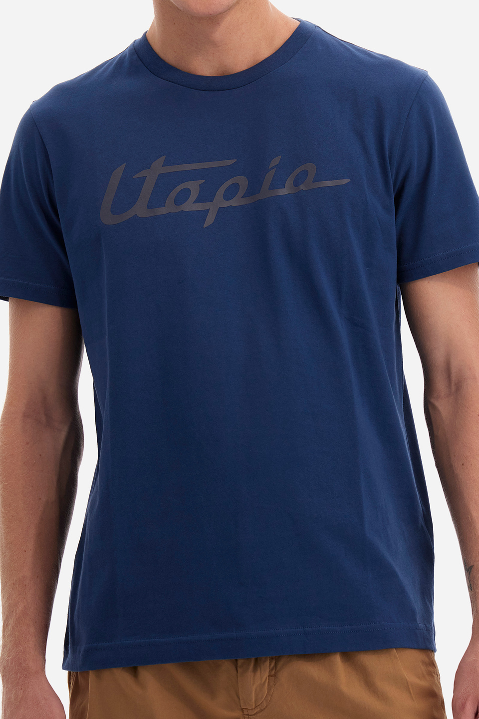T-Shirt aus Baumwolle Regular Fit - Yongsun | La Martina - Official Online Shop