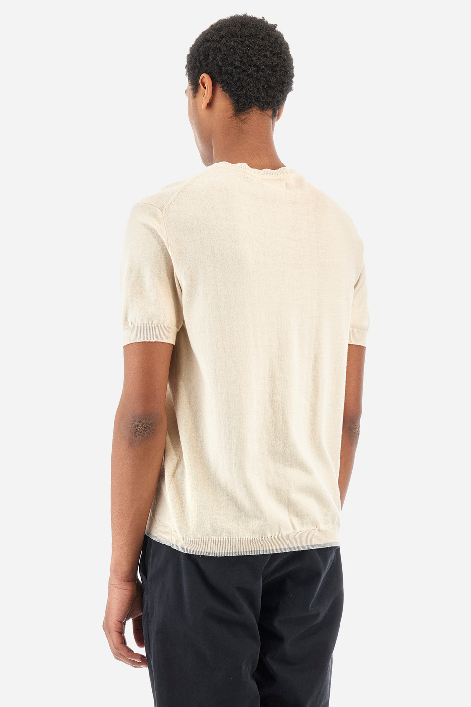 Sweater de hombre de corte recto - Yasenin | La Martina - Official Online Shop