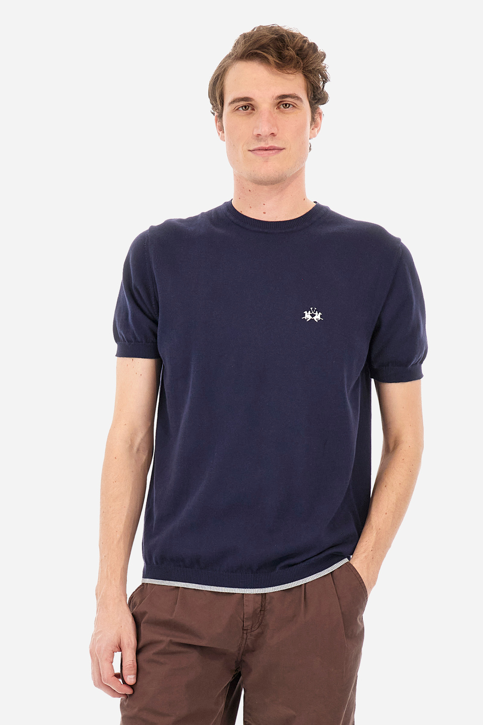 Regular fit men's sweater - Yasenin | La Martina - Official Online Shop