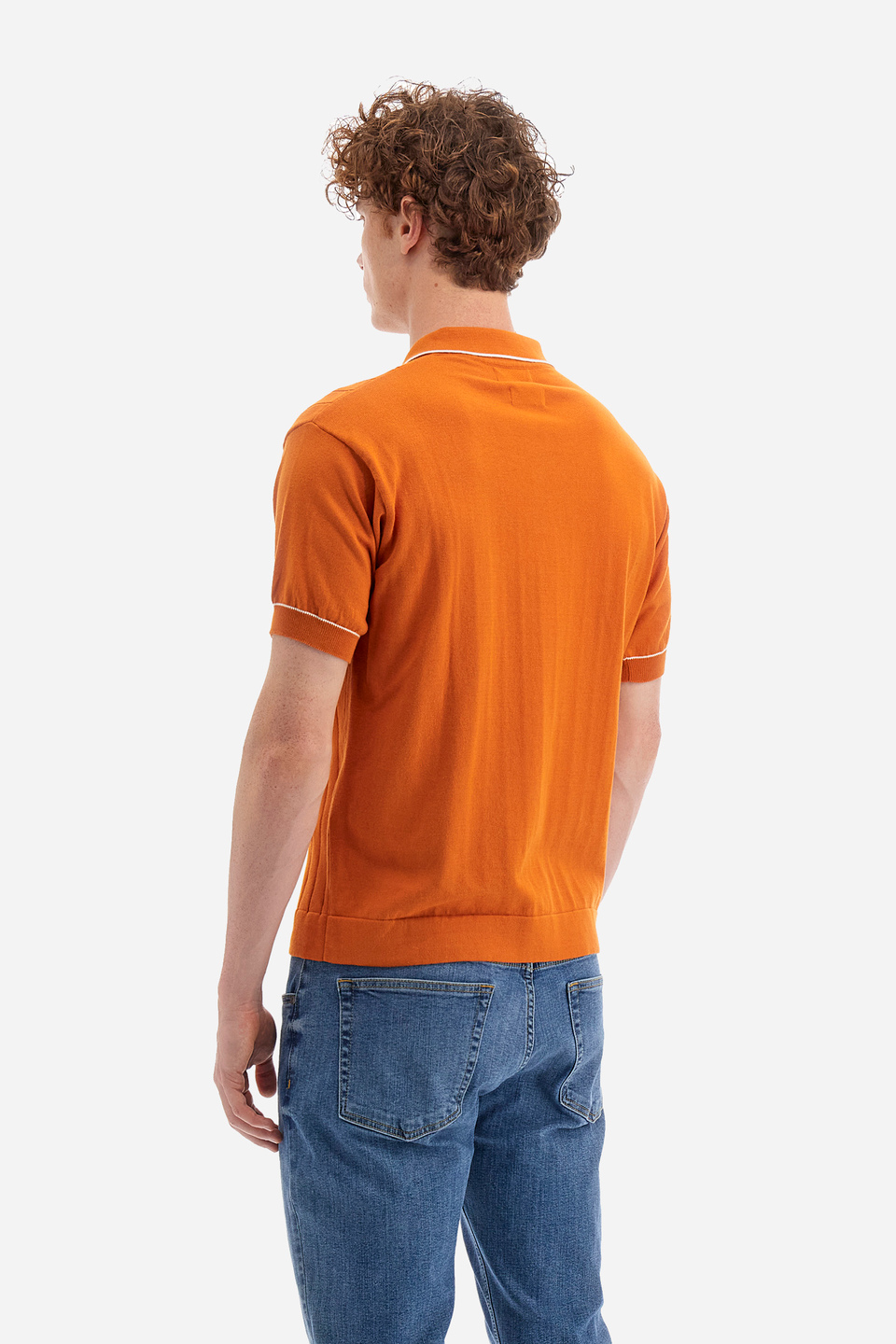 Regular-fit knitted polo shirt - Yaqub | La Martina - Official Online Shop