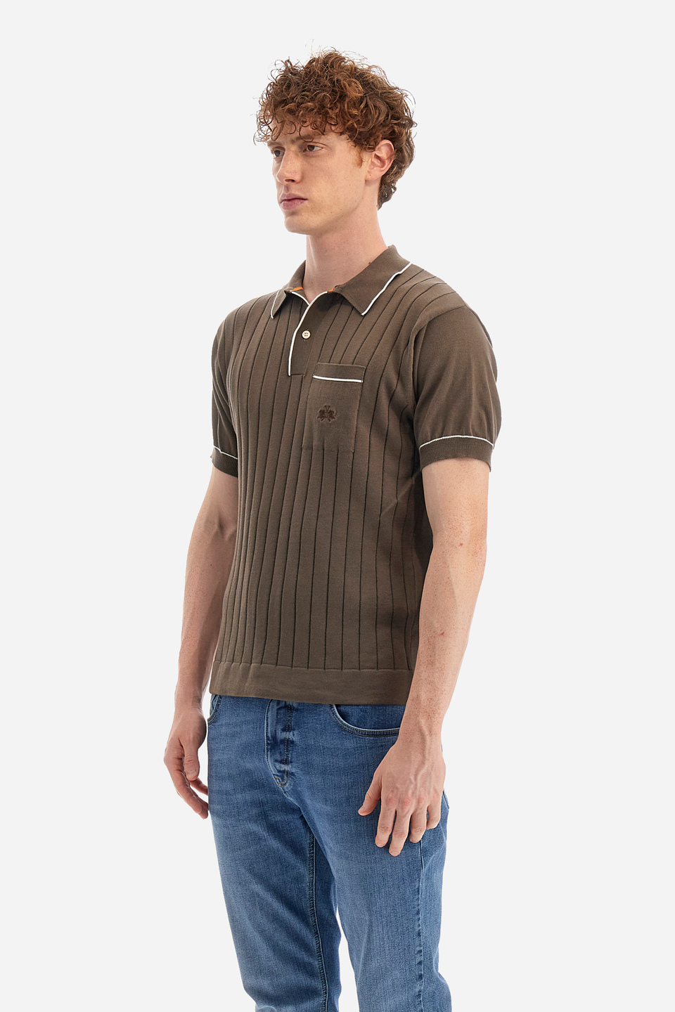 Regular-fit knitted polo shirt - Yaqub | La Martina - Official Online Shop