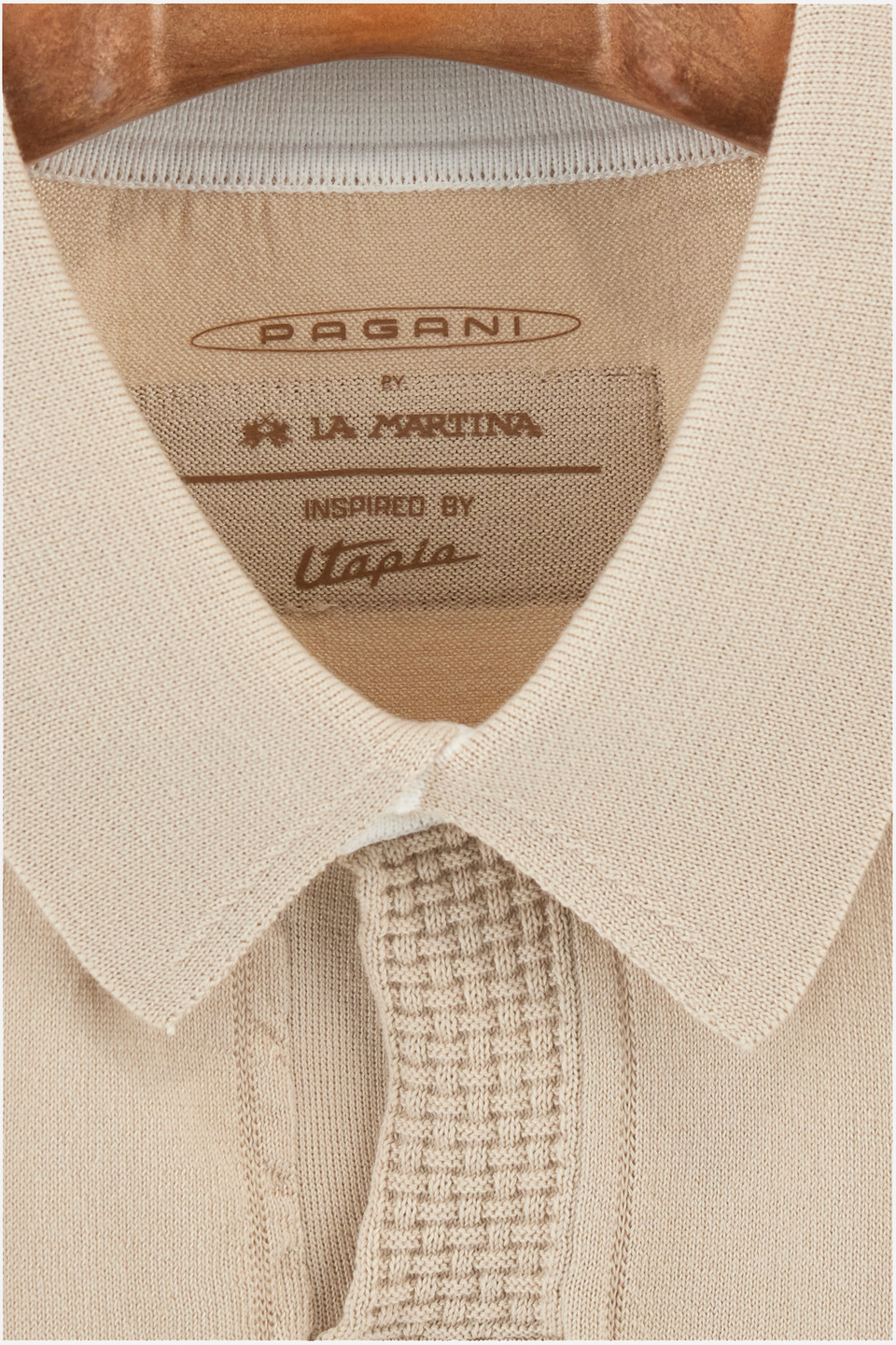 Polo en maille coupe classique en coton - Yuri | La Martina - Official Online Shop
