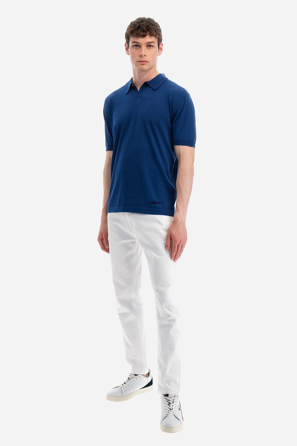 Polo-Shirt aus Baumwollstrick Regular Fit – Yuri | La Martina - Official Online Shop