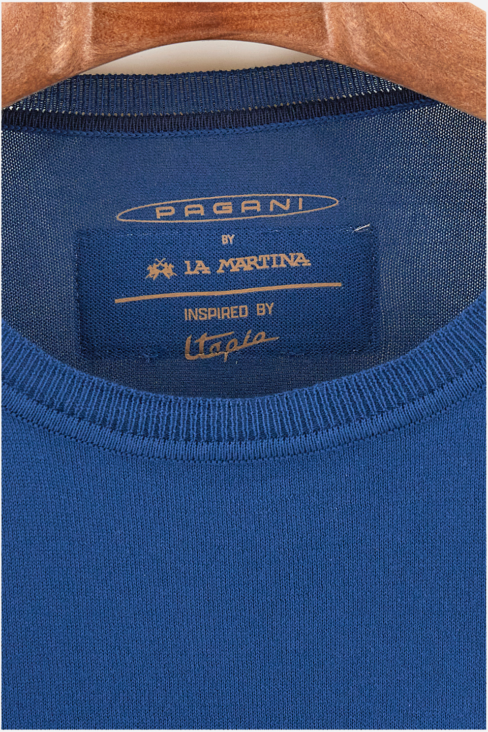 Kurzärmeliger Pullover aus Baumwolle Regular Fit - Yaw | La Martina - Official Online Shop