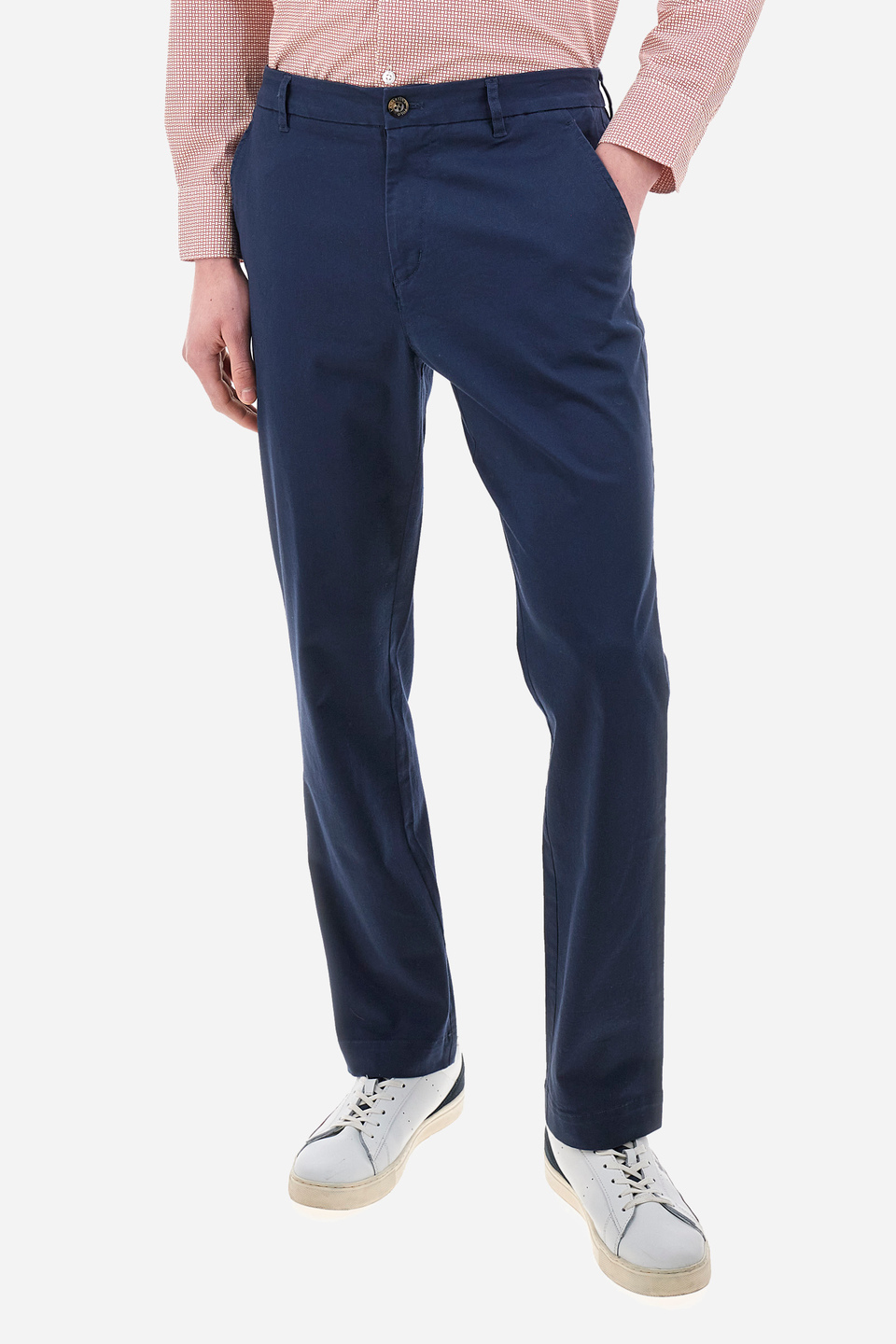 Pantalone chino da uomo regular fit - Yirmeyahu | La Martina - Official Online Shop