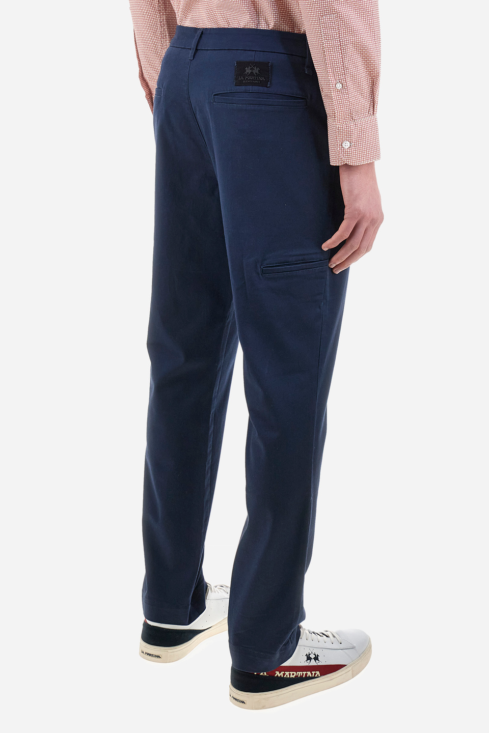 Men's chinos with a regular fit - Yirmeyahu | La Martina - Official Online Shop