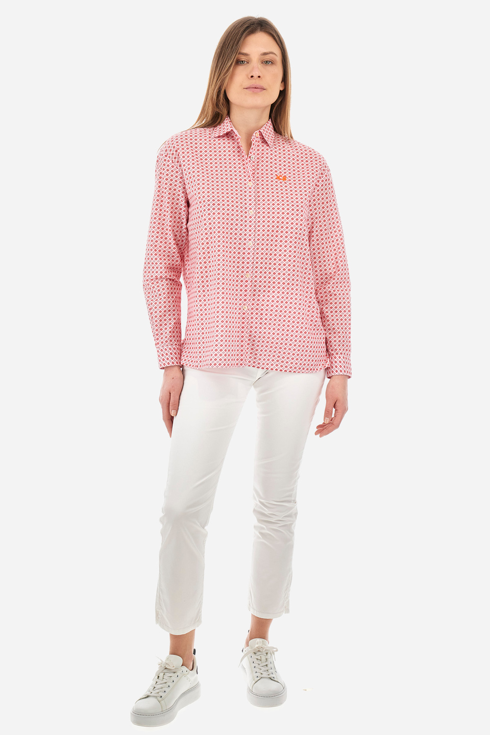 Regular-fit cotton shirt - Yarra | La Martina - Official Online Shop