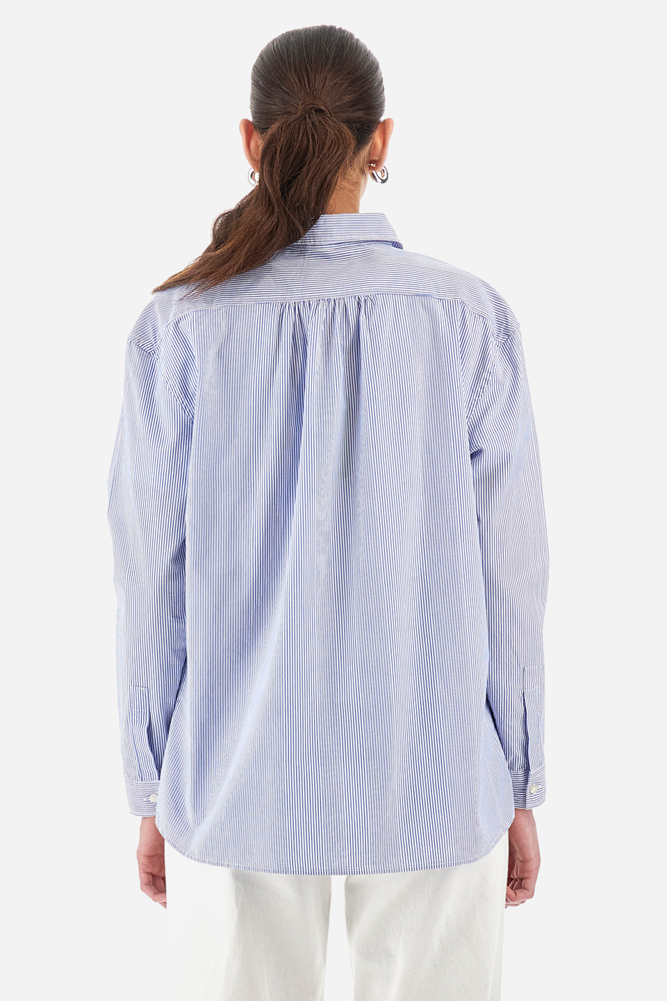 Regular-fit cotton shirt - Yasuko | La Martina - Official Online Shop