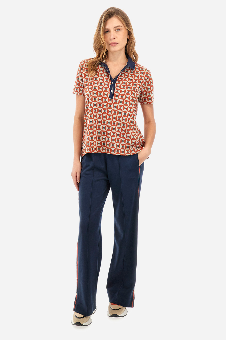 Damen-Poloshirt Regular Fit - Yaffah | La Martina - Official Online Shop