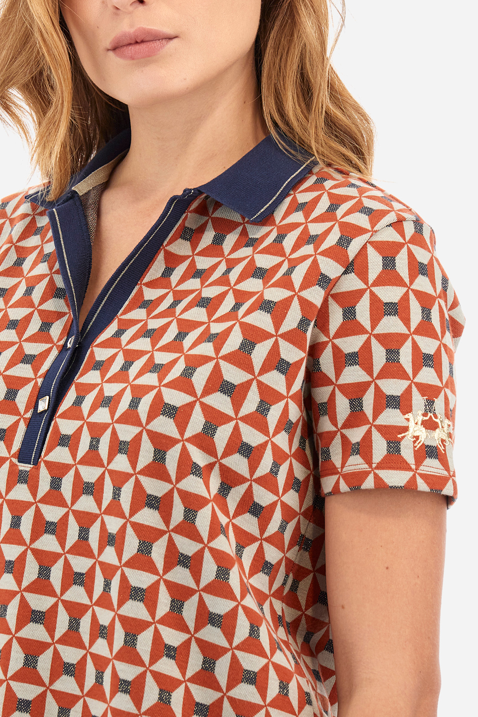 Damen-Poloshirt Regular Fit - Yaffah | La Martina - Official Online Shop