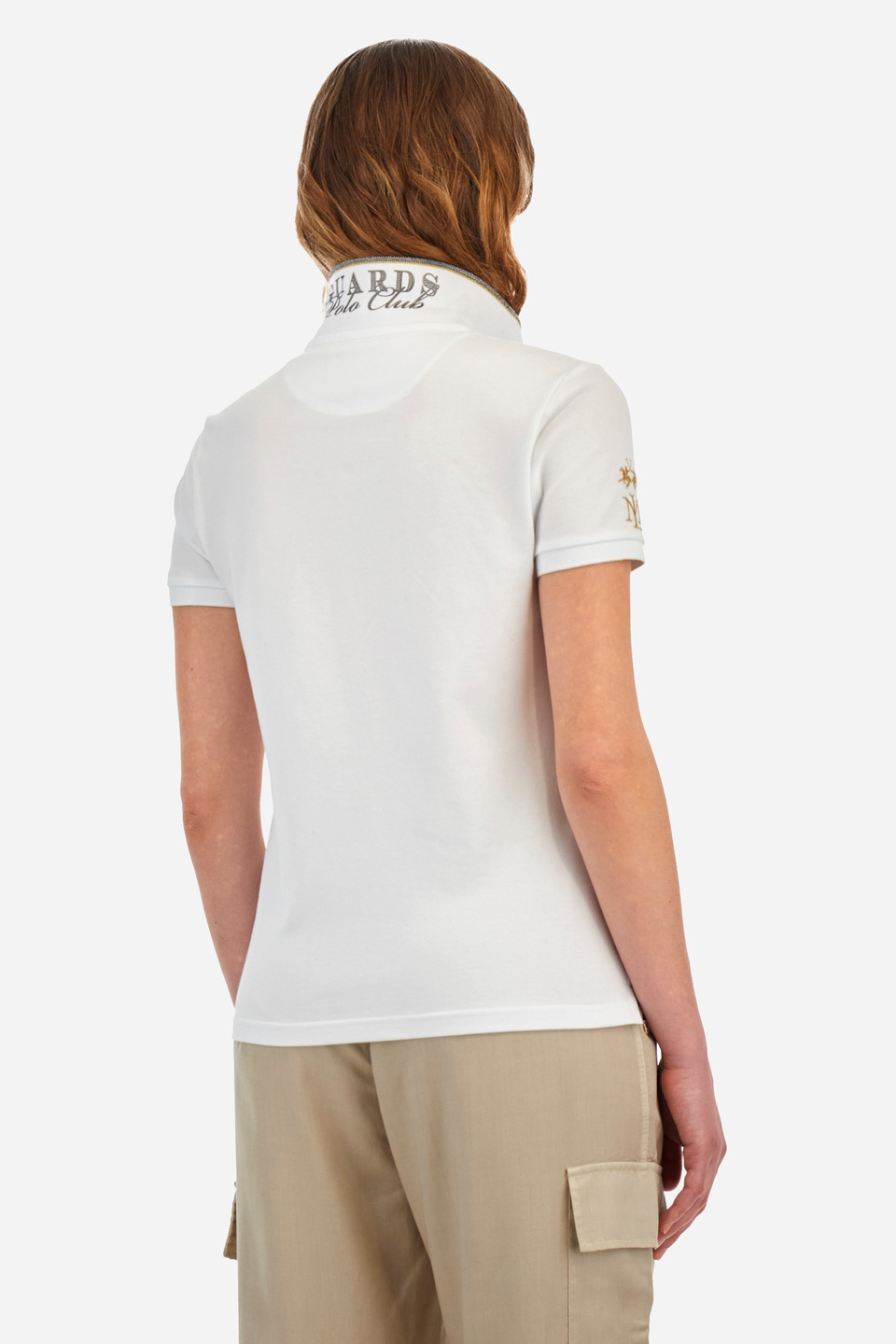Poloshirt der Linie Guards aus Stretch-Baumwolle Regular Fit – Yawa | La Martina - Official Online Shop