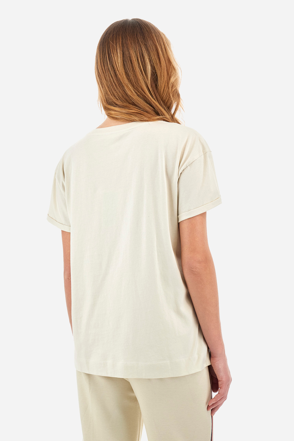 T-shirt da donna regular fit - Yolanda | La Martina - Official Online Shop