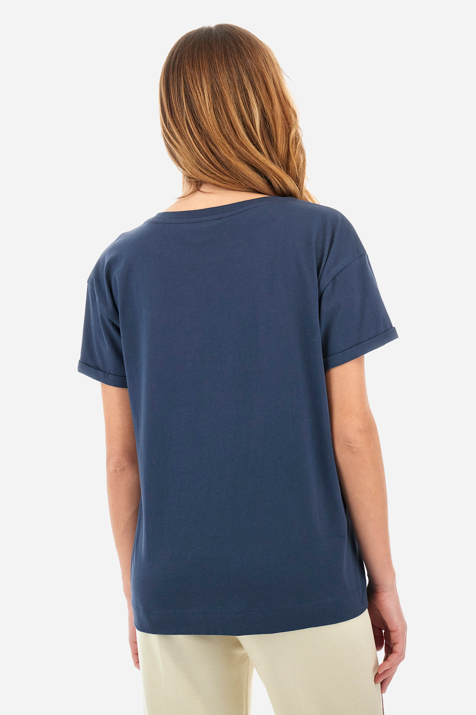 T-shirt femme coupe classique - Yolanda | La Martina - Official Online Shop