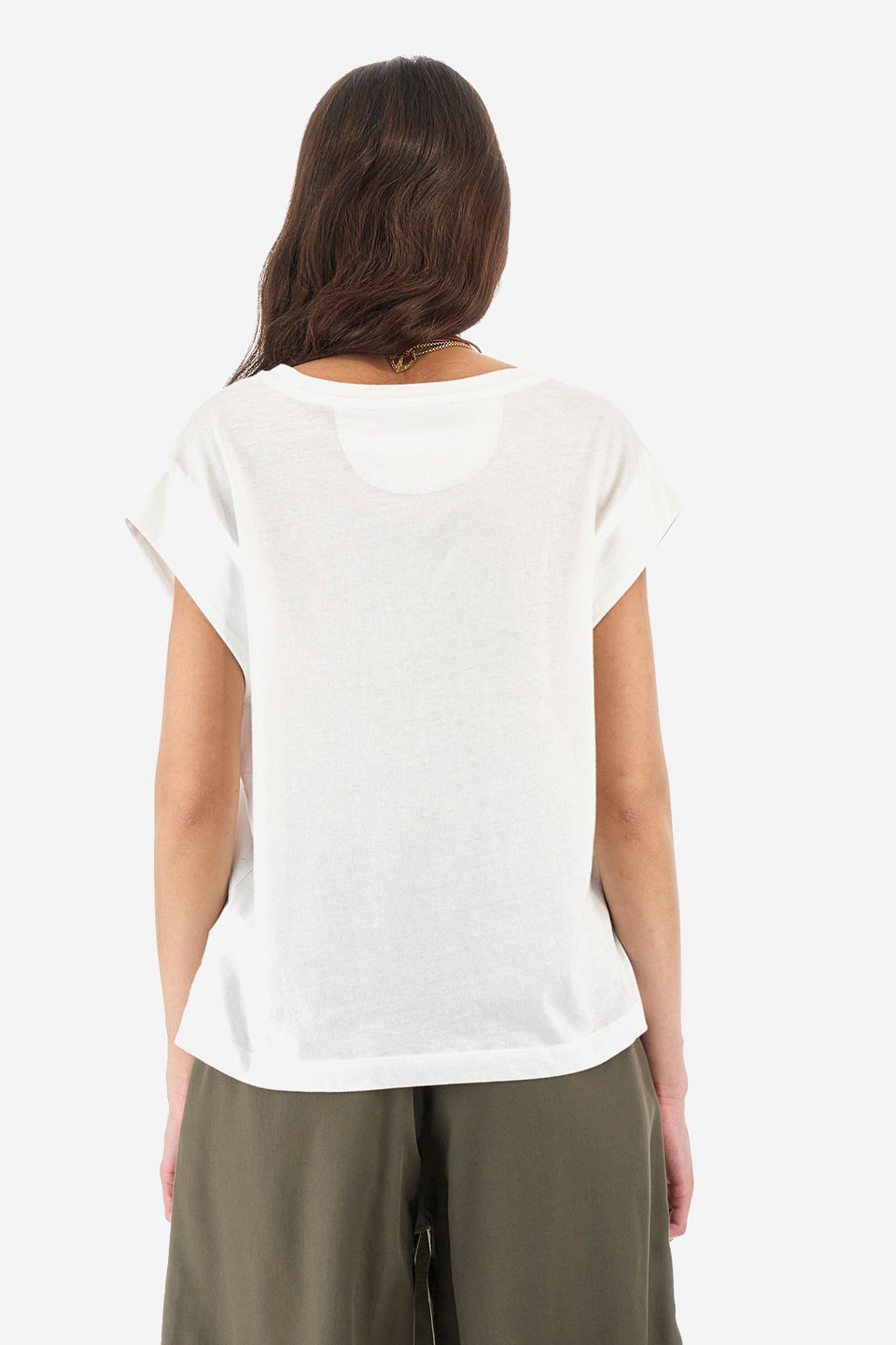 Guards regular-fit cotton T-shirt - Yajaira | La Martina - Official Online Shop
