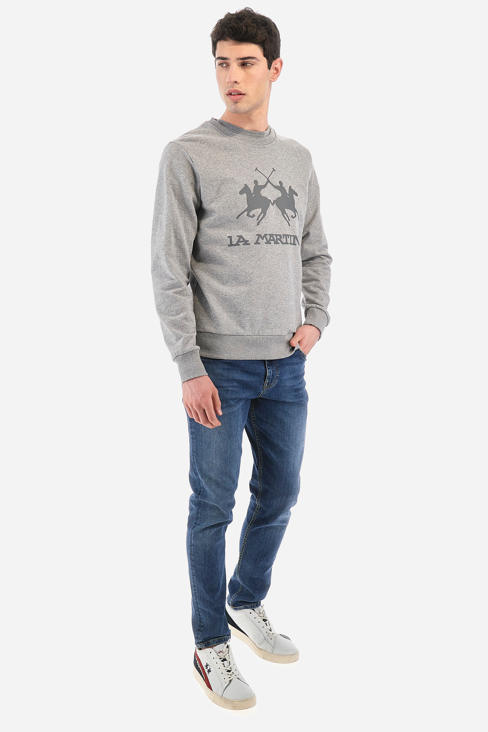 Regular-Fit-Pullover für Herren | La Martina - Official Online Shop