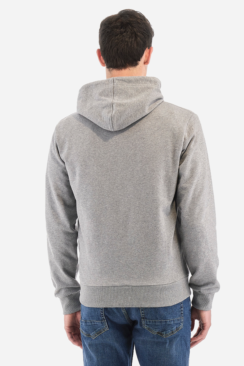 Herren-Sweatshirt mit durchgehendem Reißverschluss Regular Fit - Thiago | La Martina - Official Online Shop