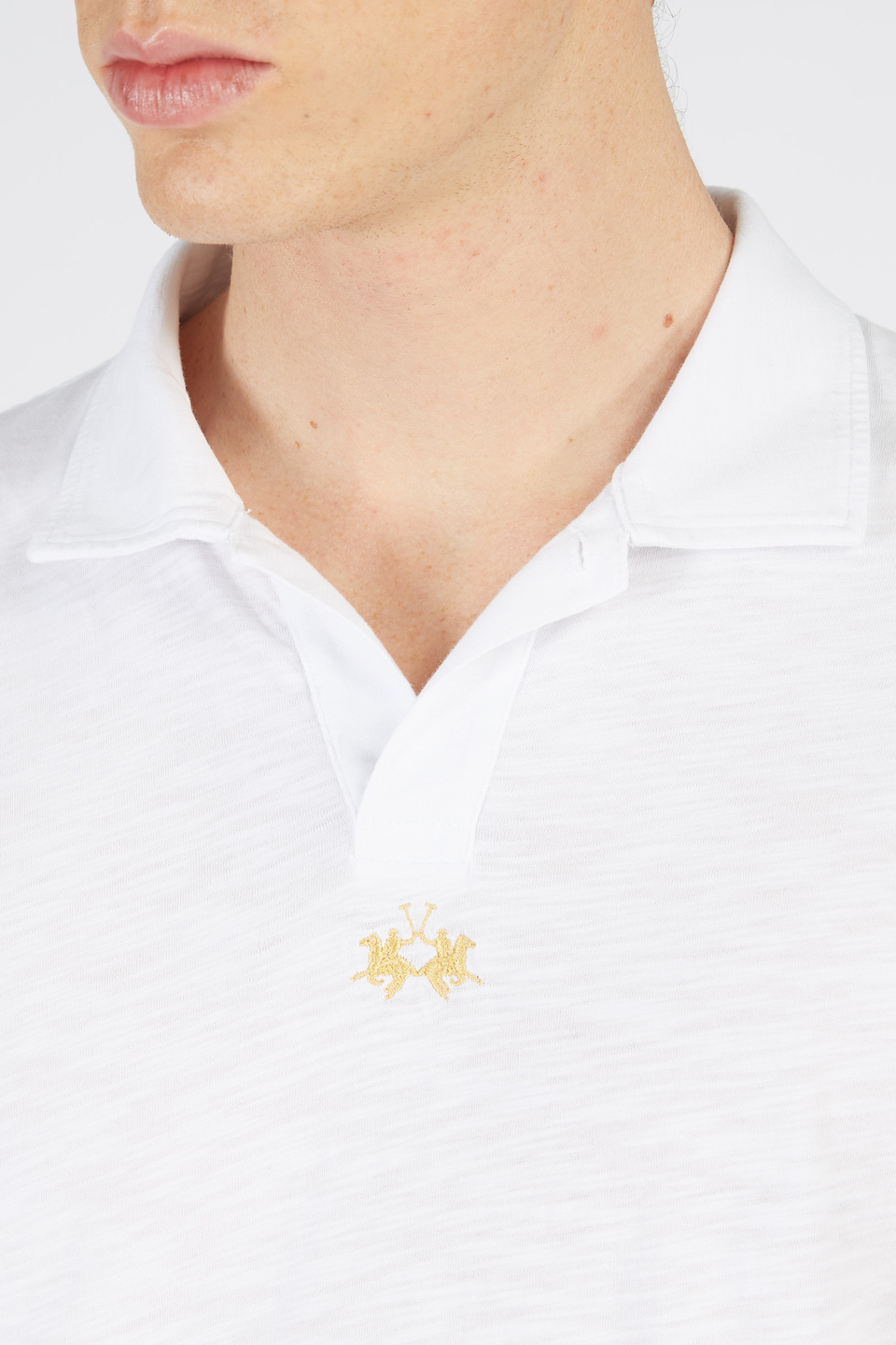 Men's polo shirt in a regular fit - Polo 19-42 | La Martina - Official Online Shop