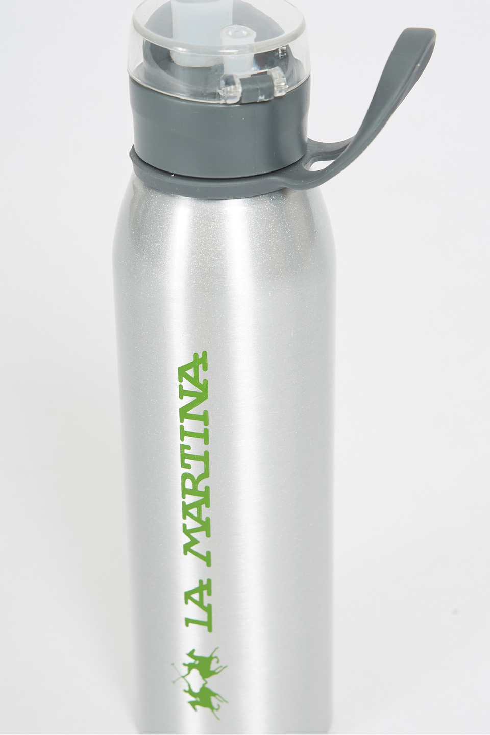 Borraccia unisex in alluminio con tappo ermetico e logo | La Martina - Official Online Shop