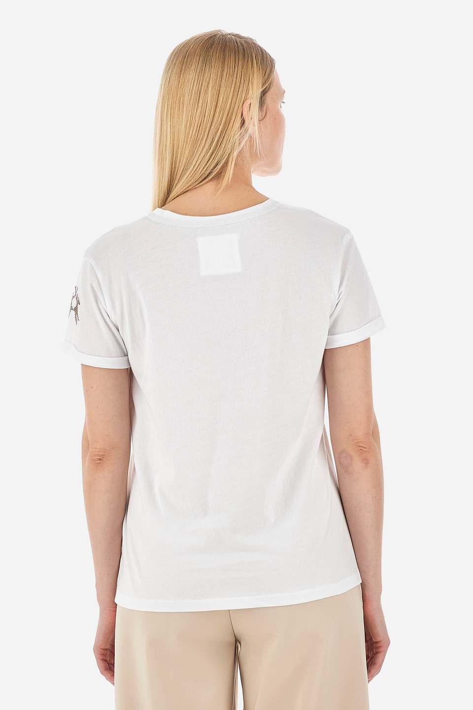 T-shirt femme coupe classique - Alba | La Martina - Official Online Shop