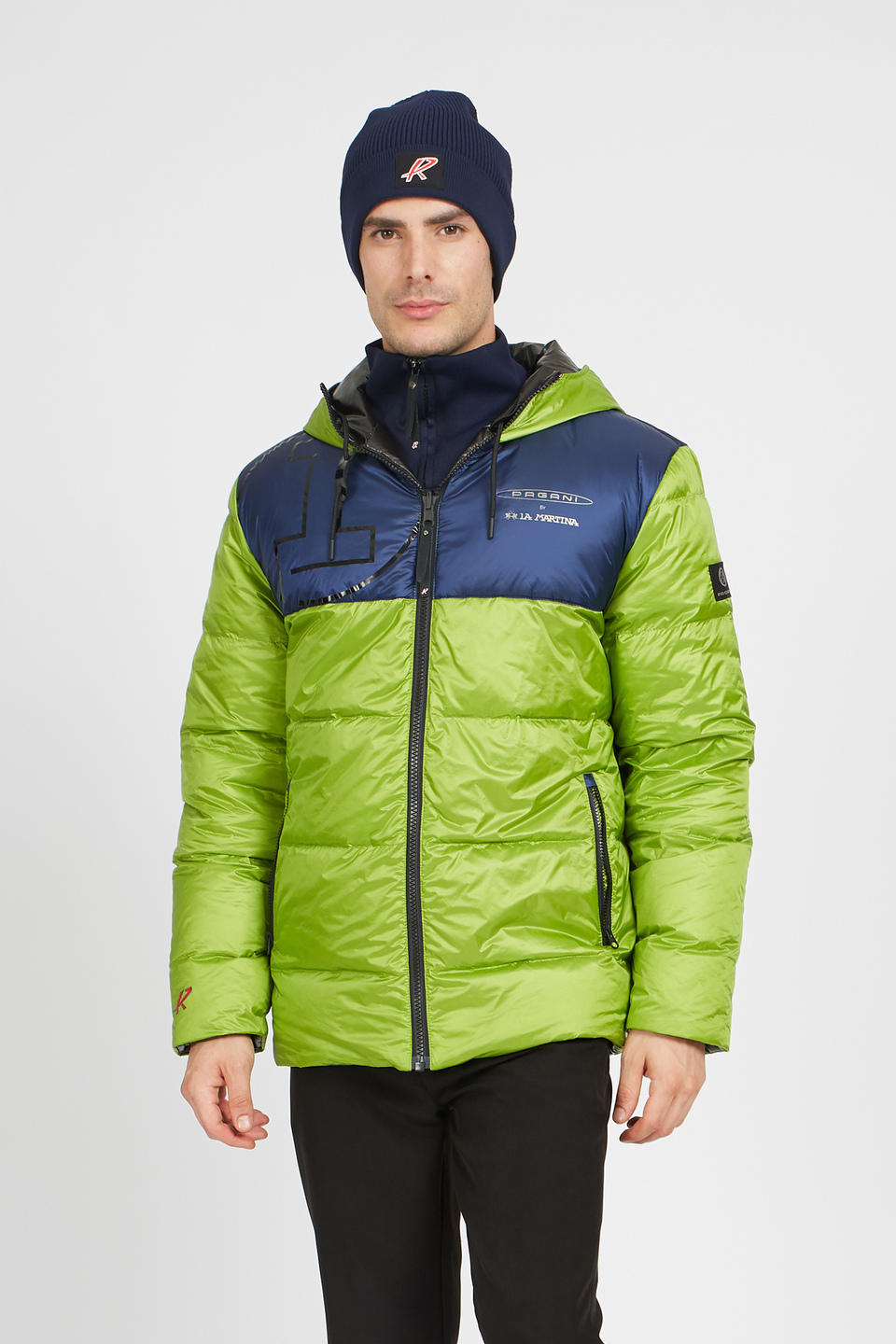 Supone acortar Especialmente Hombre chaqueta acolchada con capucha corte regular Verde Lima La Martina |  Shop Online