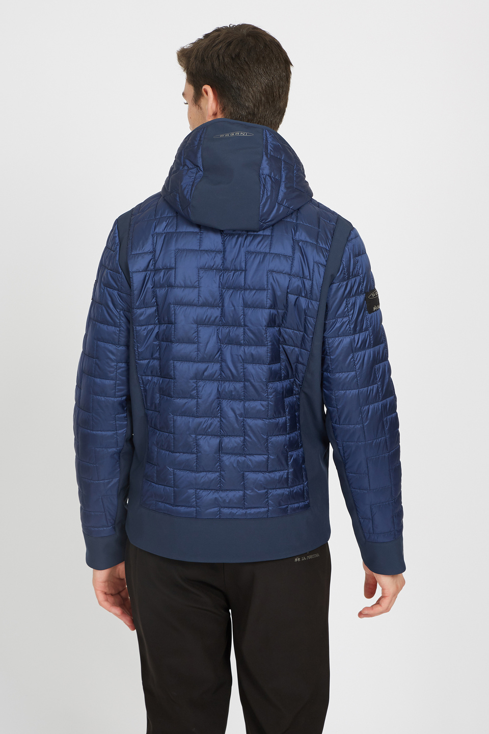 Men’s down jacket Pagani with hood regular fit | La Martina - Official Online Shop