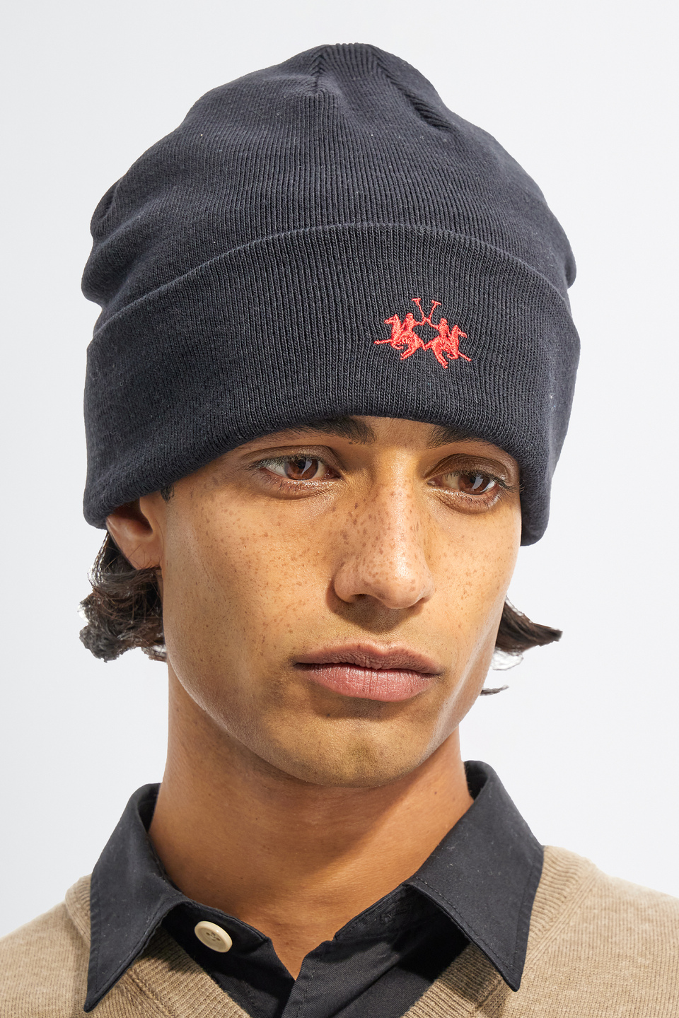 Beanie hat Essential in acrylic fabric | La Martina - Official Online Shop