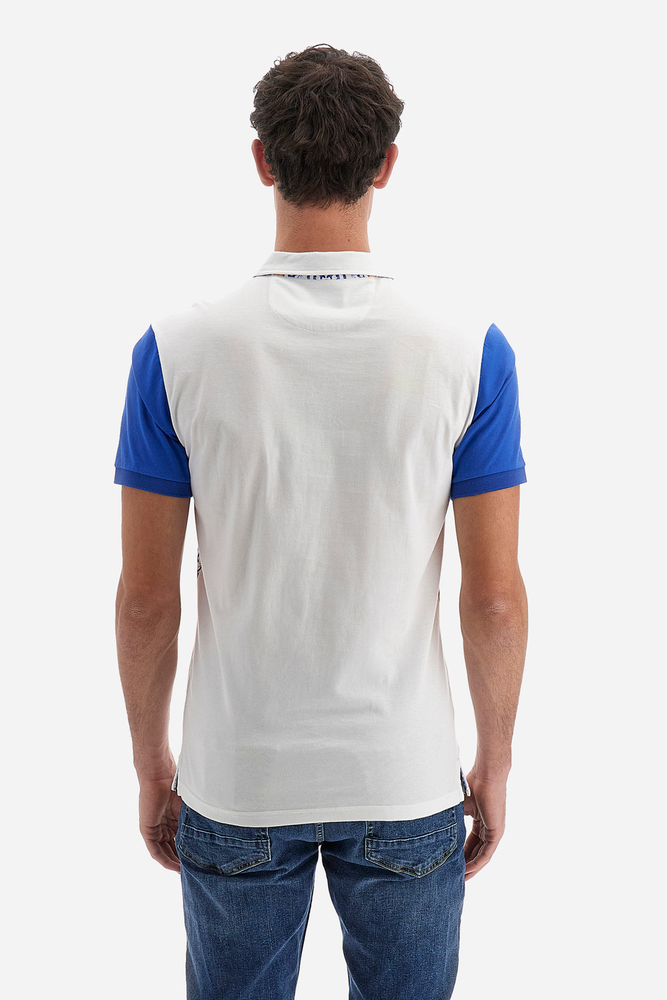 Regular Fit Kurzarm-Poloshirt aus 100 % Baumwolle für Herren - Capsule Palermo | La Martina - Official Online Shop
