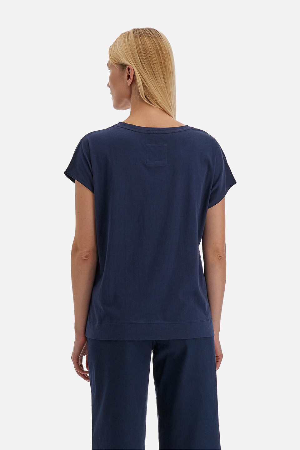 Kurzarm-Damen-T-Shirt mit Rundhalsausschnitt Polo Academy - Venus | La Martina - Official Online Shop