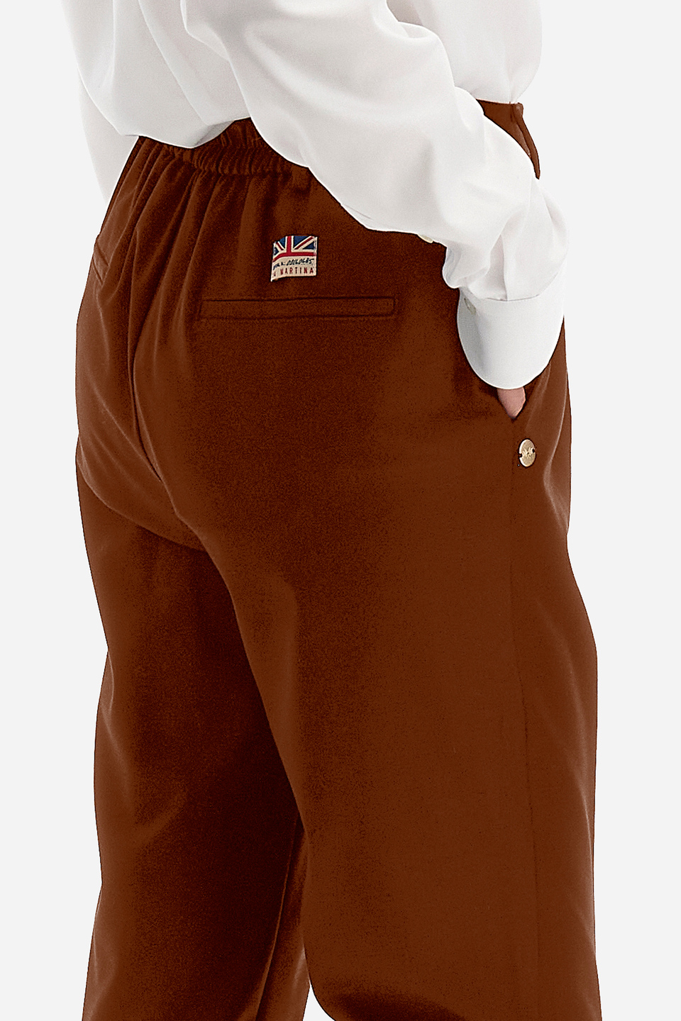 Women's trousers in a regular fit - Willena | La Martina - Official Online Shop