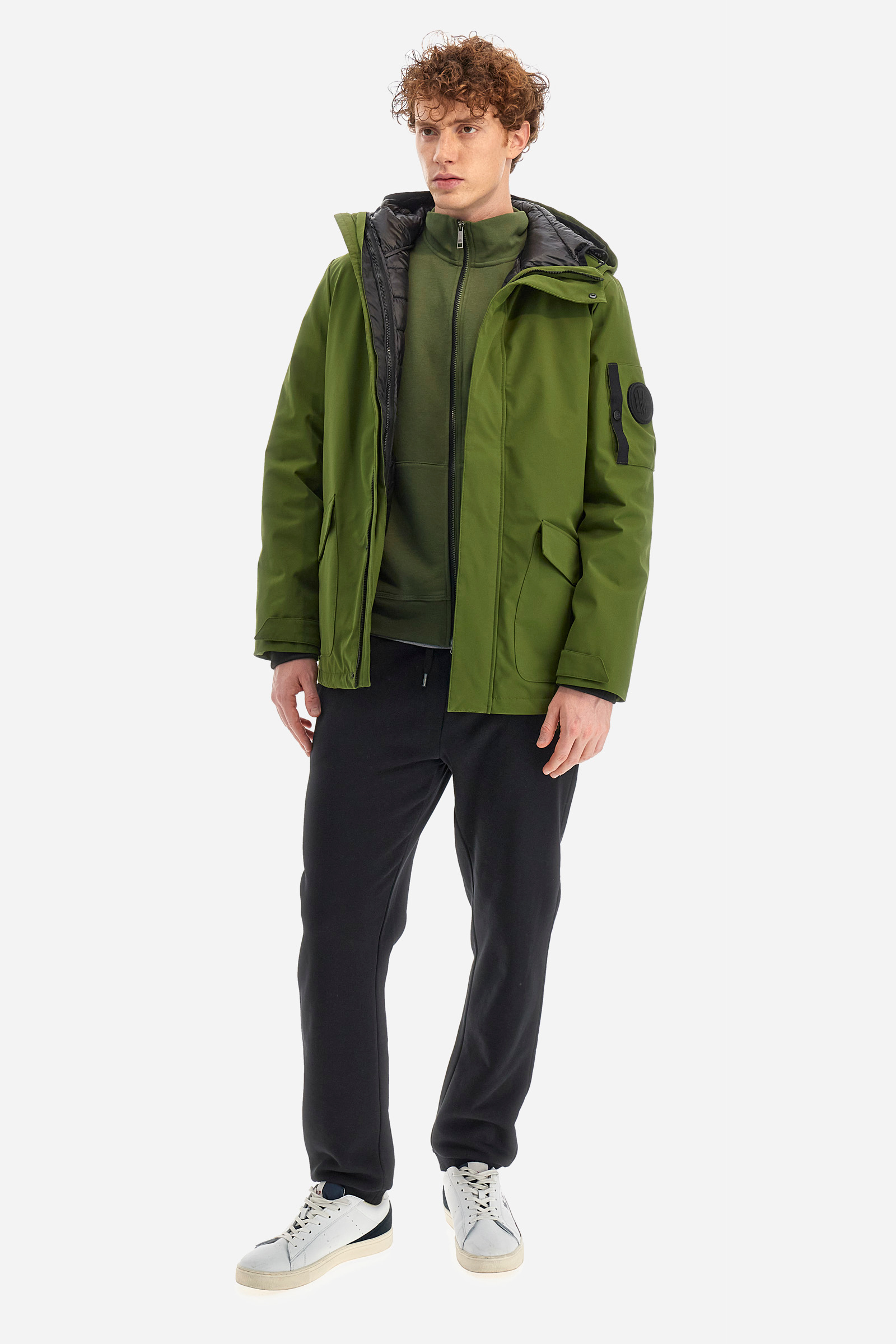 Men's outdoor bomber jacket in a regular fit- Wake